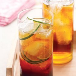 Pomegranate and Lime Iced Tea recipe