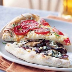 Shiitake Mushroom and Gorgonzola Pizza recipe
