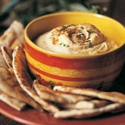 Garlic Hummus. recipe