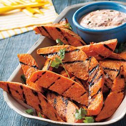 Grilled Sweet Potatoes with Chipotle Dip recipe
