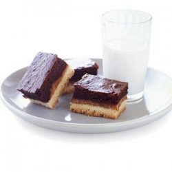 Shortbread Caramel Brownie Bars recipe