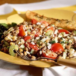 Lentil Salad with Feta Cheese recipe