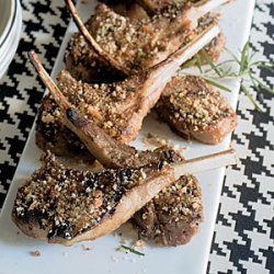 Spiced Lamb Chops with Rosemary Crumbs recipe
