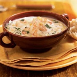 Creamy Shrimp and Corn Bowl recipe