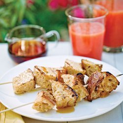 Grilled French Toast Kebabs recipe
