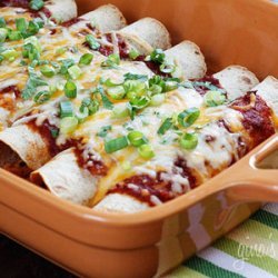 Skinny Chicken Enchilada recipe