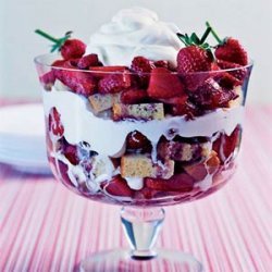 Strawberry Zinfandel Trifle recipe