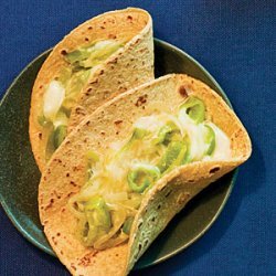 Soft Tacos with Sliced Chiles and Cheese (Rajas Con Queso) recipe