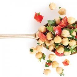 Red Pepper Chickpea Salad recipe