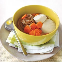 Scallop and Soba Soup recipe