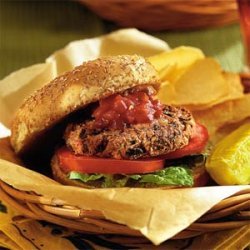 Bean Burgers with Adobo Mayonnaise recipe