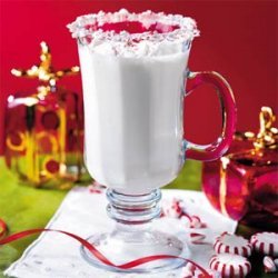 Cupid's Creamy Peppermint Punch recipe