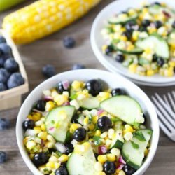 Blueberry Corn Salad recipe