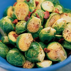 Sweet-And-Sour Brussels Sprouts With Bacon recipe