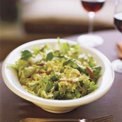 Escarole Salad with Chopped Egg and Anchovy Vinaigrette recipe