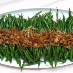 Green Bean Salad with Caramelized Onions recipe