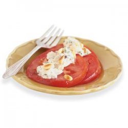 Tomatoes with Sicilian White Bean Puree recipe
