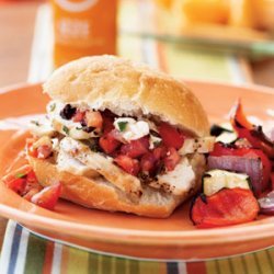 Grilled Chicken and Tapenade Sandwiches recipe