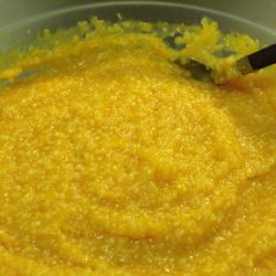 Cheesy butternut squash and grits recipe