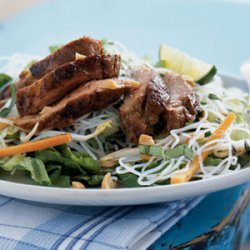 Vietnamese Caramelized Pork and Rice Noodle Salad recipe