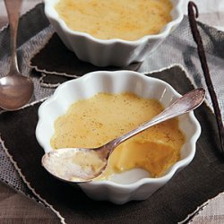 Vanilla Bean Baked Custard recipe