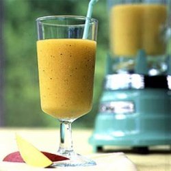 Mango-Mint-Rum Slush recipe
