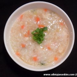 Korean Dak Juk (Chicken Porridge) recipe