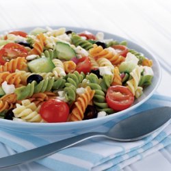 Feta and Vegetable Rotini Salad recipe