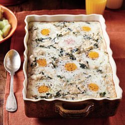 Grits-and-Greens Breakfast Bake recipe