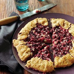 Cranberry Frangipane Crostata recipe