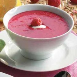 Cold Raspberry Soup recipe