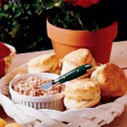Biscuits with Ham Butter recipe