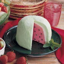 Watermelon Bombe Dessert recipe