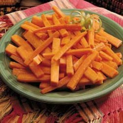 Spiced Carrot Strips recipe