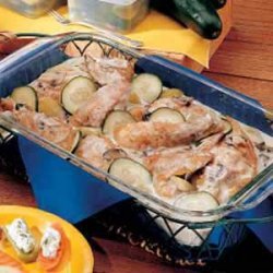 Chicken with Cucumbers recipe