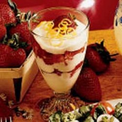 Strawberries with Lemon Cream recipe
