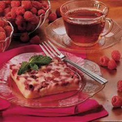 Raspberry Custard Kuchen recipe