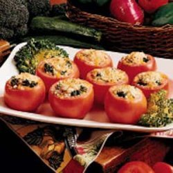Broccoli Tomato Cups recipe