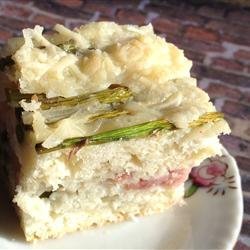 Ham and Asparagus Brunch Bake recipe