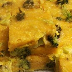 Broccoli Cheese Squares recipe