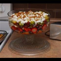Eight-Layer Fruit Salad Supreme recipe