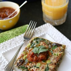 Spinach and Mushroom Egg Casserole recipe