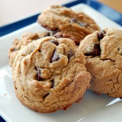 Chewy Peanut Butter Chocolate Chip Cookies recipe