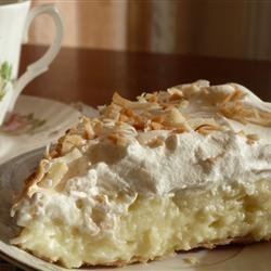 Old Fashioned Coconut Cream Pie recipe