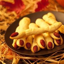 Spooky Witches' Fingers recipe