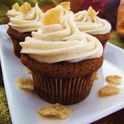 Pumpkin Ginger Cupcakes recipe