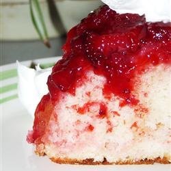 Fresh Strawberry Upside Down Cake recipe