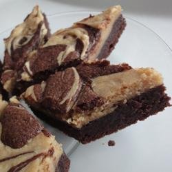Michelle's Peanut Butter Marbled Brownies recipe
