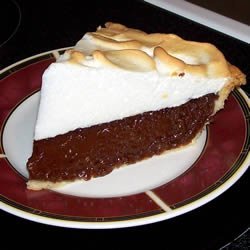 Bev's Chocolate Pie recipe
