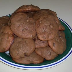 Absolutely Sinful Chocolate Chocolate Chip Cookies recipe